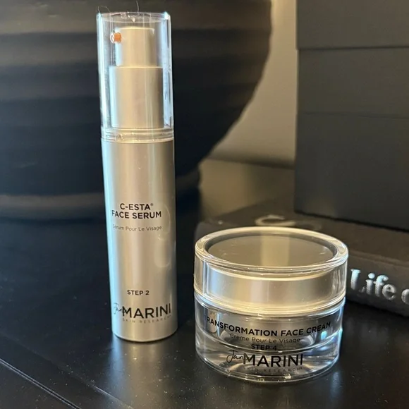 Jan Marino C-Esta Vitamin C Serum and Transformation Face Cream - 2/3 full - Picture 1 of 3